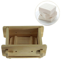 Removable Wooden Tofu Press 16*12*9cm Homemade Tofu Mold DIY Tofu Box With Pressure Tofu Press Kit Kitchen Cooking Accessoires